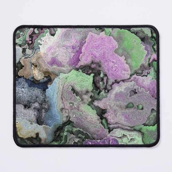 Item preview, Marble Look Digitally Created Limestone Layers Coloration Integration Lilac Green Blue Gray Cream Beige 1 of 2 designed and sold by Beachy.