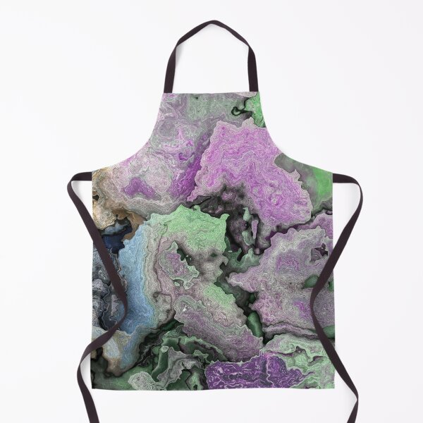 Item preview, Marble Look Digitally Created Limestone Layers Coloration Integration Lilac Green Blue Gray Cream Beige 1 of 2 designed and sold by Beachy.