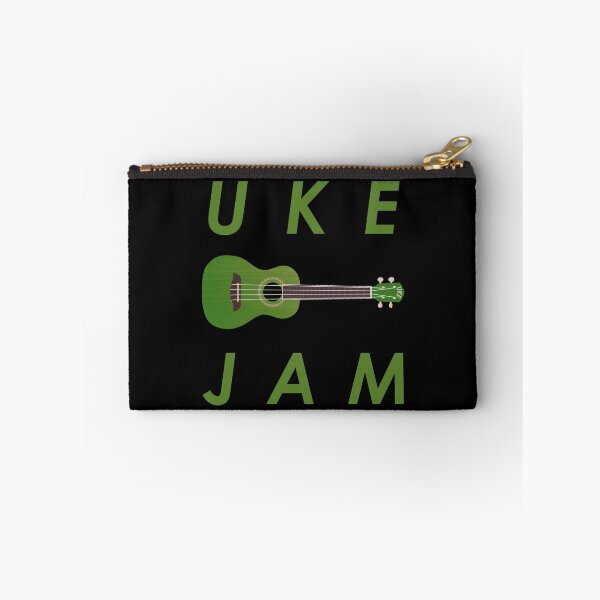 Item preview, Uke Jam - Insignia de honor de jugador de ukelele verde designed and sold by Grepthor.