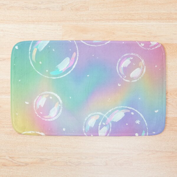 Item preview, Cute colorful bubbles acrylic  designed and sold by JaneVirak.