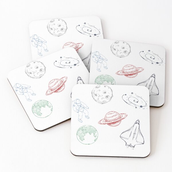 Item preview, space doodles designed and sold by Brenna Hiltbrand.