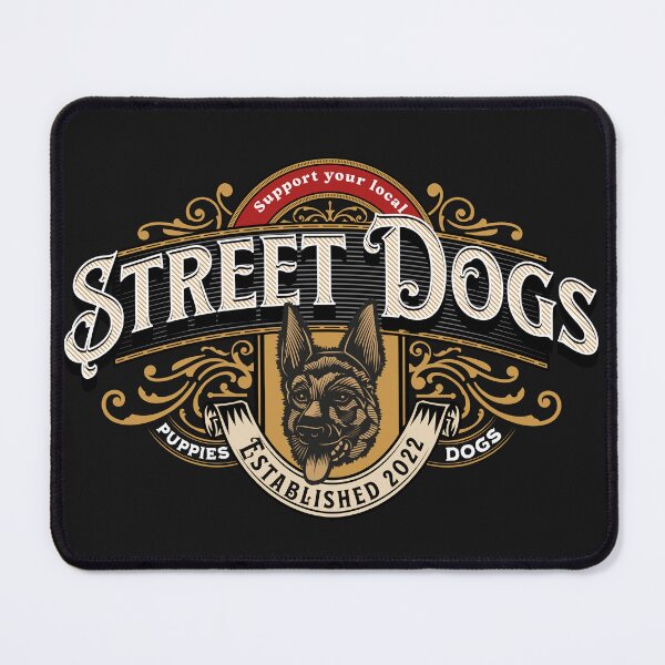 Item preview, Support Your Local Street Dogs Motif designed and sold by KVDcreations.