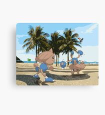 Brazil - Hitmontop Canvas Print