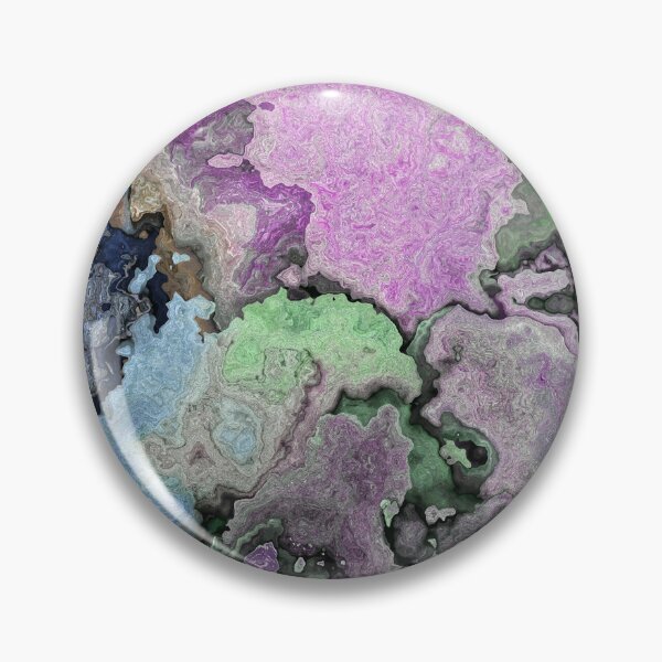 Item preview, Marble Look Digitally Created Limestone Layers Coloration Integration Lilac Green Blue Gray Cream Beige 2 of 2 designed and sold by Beachy.