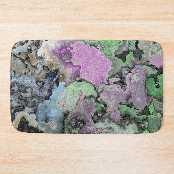 Item preview, Marble Look Digitally Created Limestone Layers Coloration Integration Lilac Green Blue Gray Cream Beige 2 of 2 designed and sold by Beachy.
