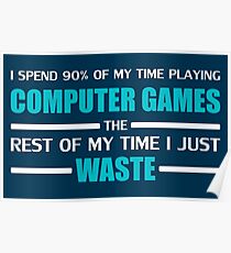 Computer Gaming Poster