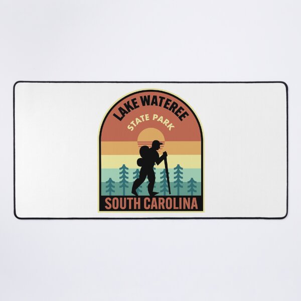 Item preview, Lake Wateree State Park South Carolina Retro Hiking designed and sold by HalpinDesign.