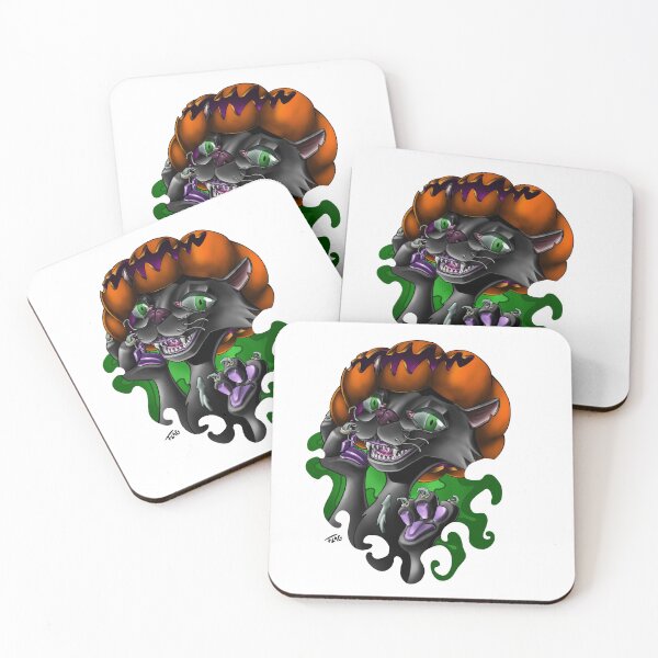 Item preview, Black Cat /Pumpkin /Happy Halloween designed and sold by Flagdraw.