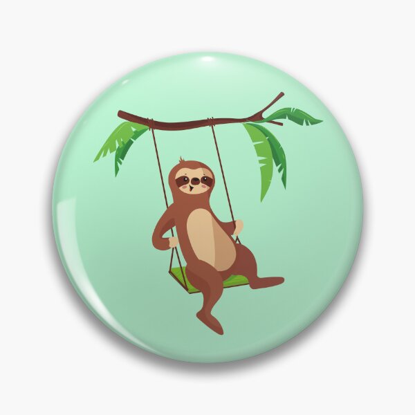 Item preview, sloth enjoying his time and oscillate designed and sold by Jacob ARTS.