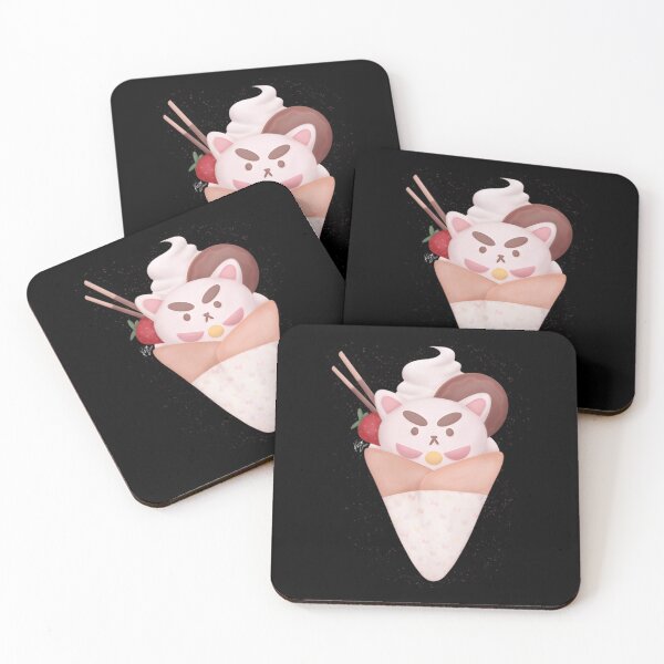 Item preview, Puppycat Ice Cream Crepe   Classic  designed and sold by toigerdeleef.