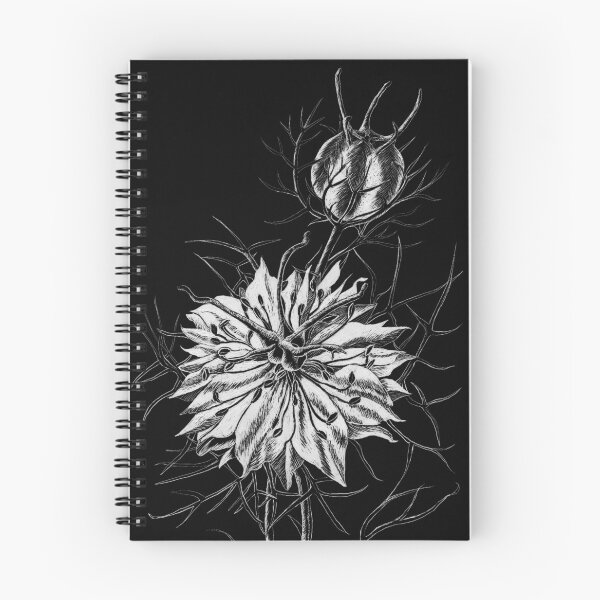 Item preview, Nigella (scraperboard) designed and sold by Painting By Nature.