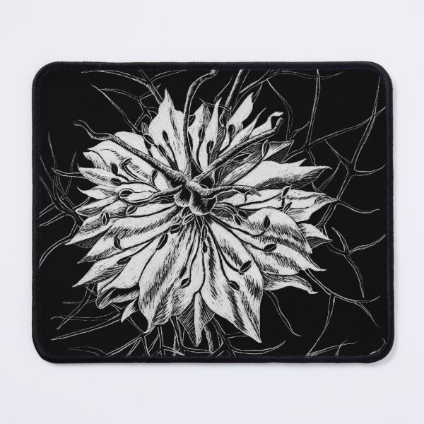 Item preview, Nigella (scraperboard) designed and sold by Painting By Nature.