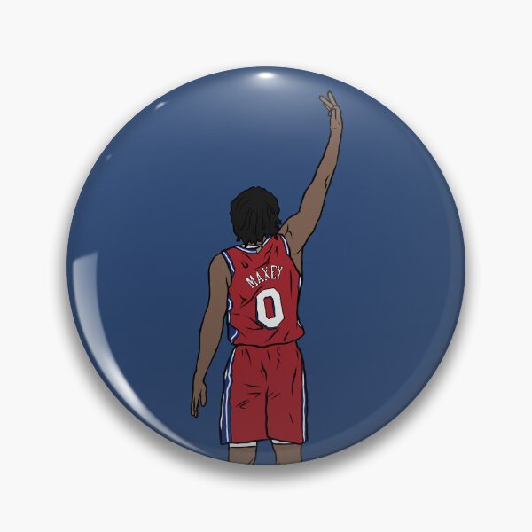 Item preview, Tyrese Maxey 3 Point Celebration designed and sold by RatTrapTees.