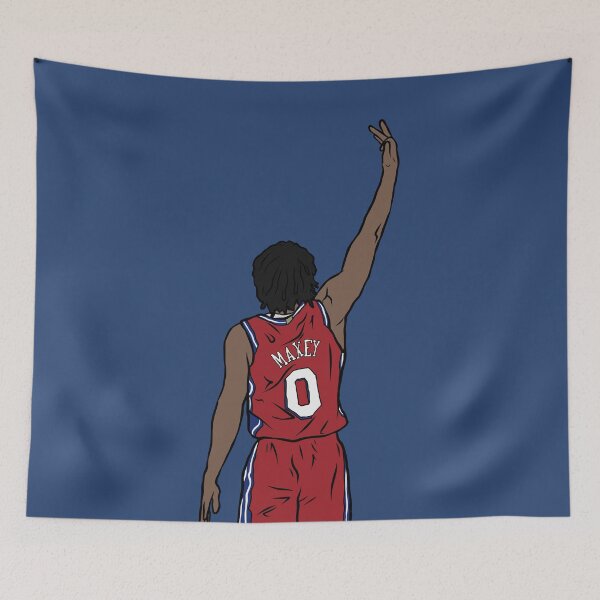 Item preview, Tyrese Maxey 3 Point Celebration designed and sold by RatTrapTees.