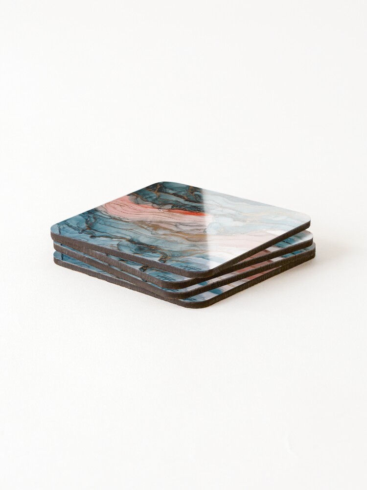 Thumbnail 4 of 5, Coasters (Set of 4), Overflow designed and sold by InpharialART.