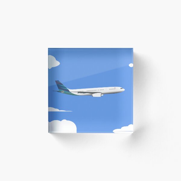 Aperçu de l'œuvre Avion dans le ciel bleu créée et vendue par maarse.