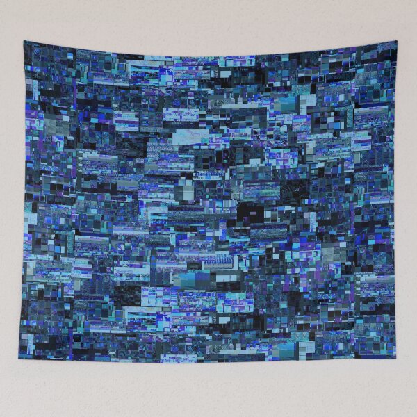 Item preview, Glitch #2 in Blue designed and sold by QGPennyworth.