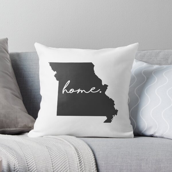 Missouri Home Throw Pillow