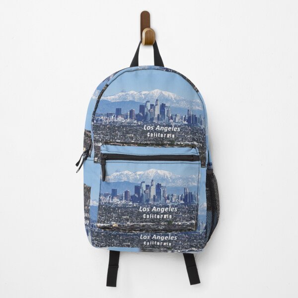 Item preview, Los Angeles, California - Beautiful Los Angeles Skyline & Mountains designed and sold by leemcnut.