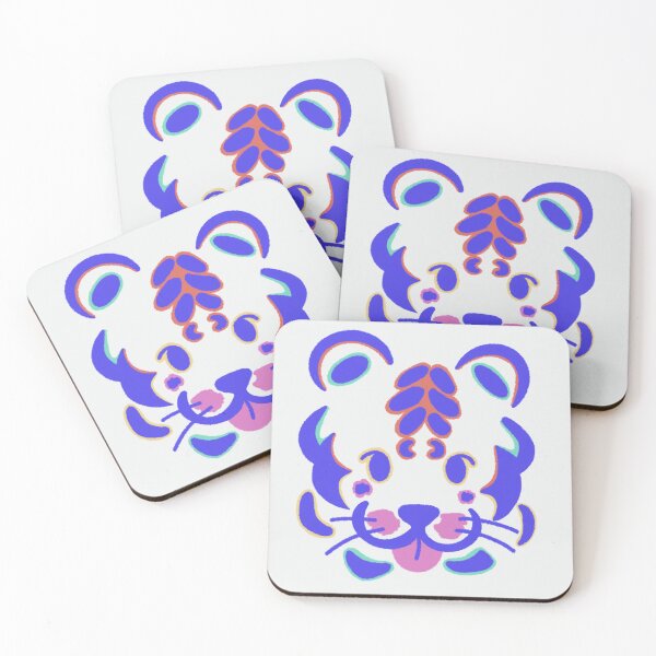 Item preview, Cute and Colorful Pastel Tiger “Horanghae” designed and sold by GabbasGallery.