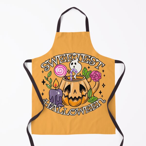 Item preview, Sweetest Halloween, Cute Halloween Pumpkin Design, Orange Background designed and sold by TrulyEpoque.