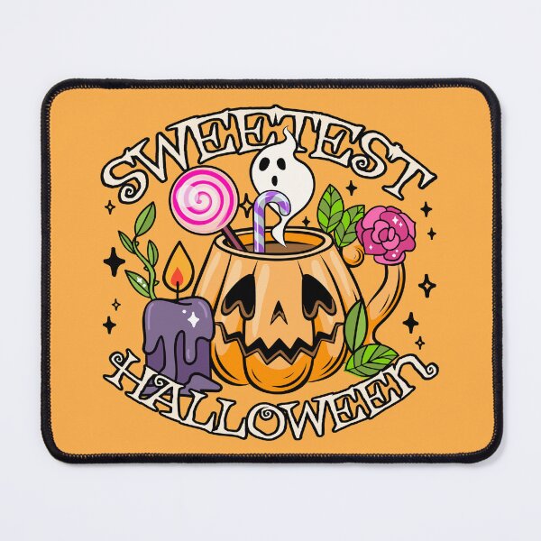 Item preview, Sweetest Halloween, Cute Halloween Pumpkin Design, Orange Background designed and sold by TrulyEpoque.