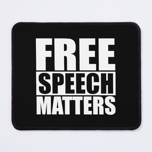 Item preview, Louder With Crowder Merch Free Speech Matters designed and sold by BenRyme.