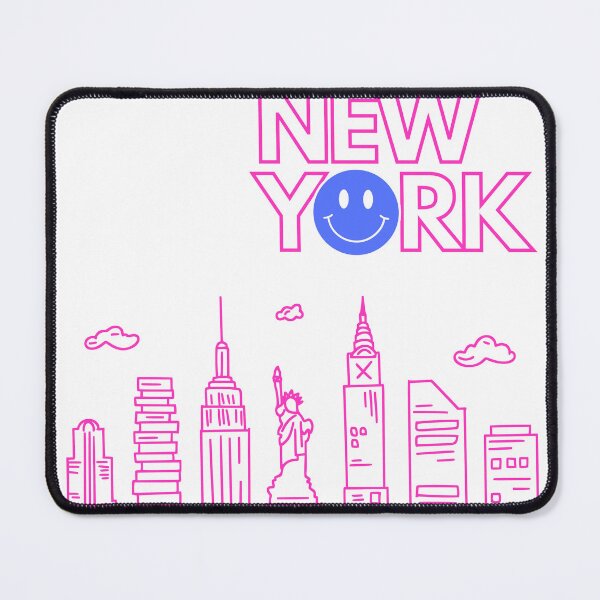 Item preview, New York Sticker designed and sold by pinkcoast.