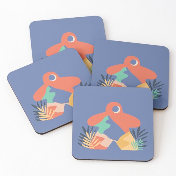 Item preview, Boho Mountain Pattern Meeple for Board Gamers designed and sold by BeamGeeks.