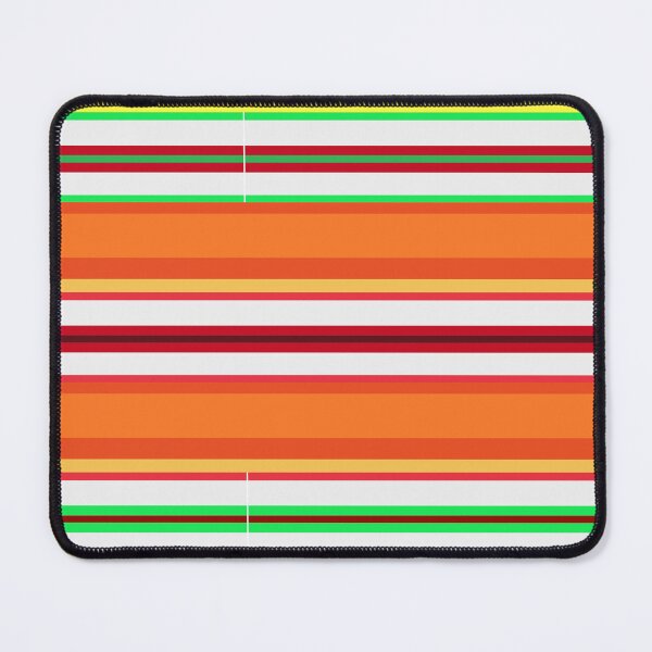 Item preview, Ribbon Candy Pop Art Green Red Orange, Yellow Horizontal Stripes 5748 designed and sold by Art in My Loft.