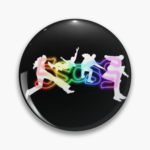 Item preview, 5SOS5 Neon Logo (White) designed and sold by designsbygrace2.