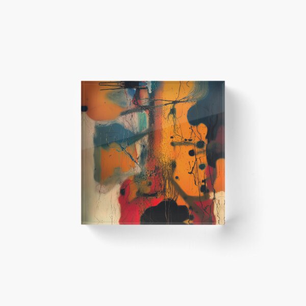 Item preview, Abstract Art Painting designed and sold by AnuGoldPrints.