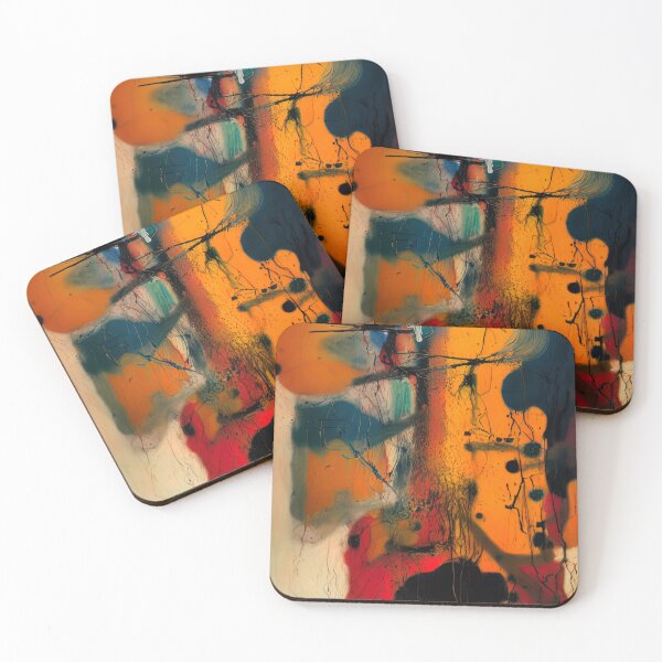 Item preview, Abstract Art Painting designed and sold by AnuGoldPrints.
