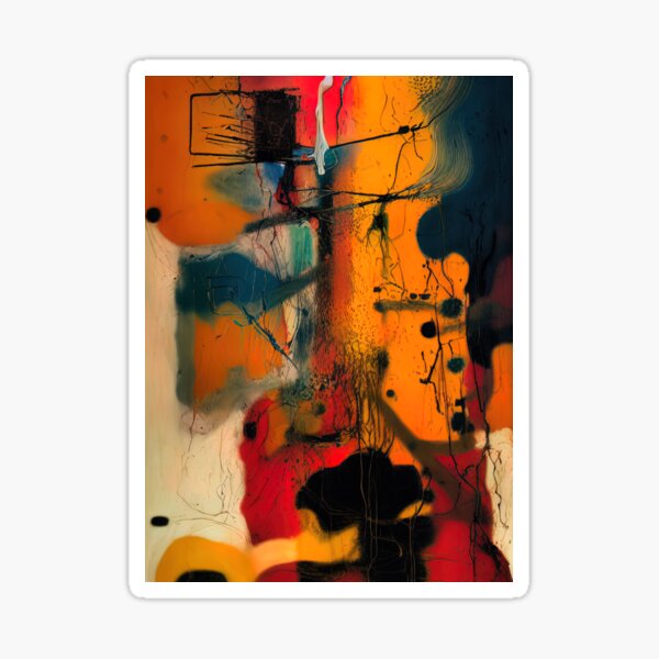 Item preview, Abstract Art Painting designed and sold by AnuGoldPrints.