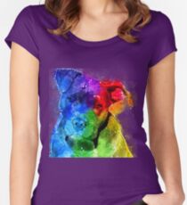 The Lovable PitBull Fitted Scoop T-Shirt