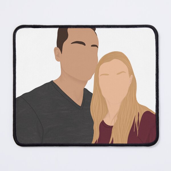 Item preview, Tracy and Jesse selfie no background  designed and sold by Alliesart5021.