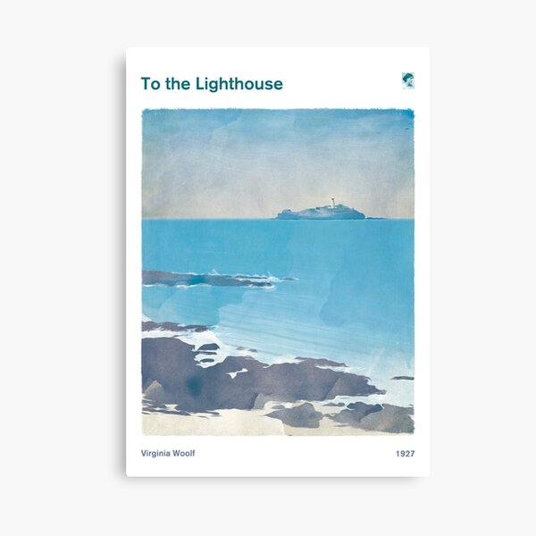 Item preview, To the Lighthouse, Virginia Woolf Literary Art for Book Lovers designed and sold by RedHillPrints.