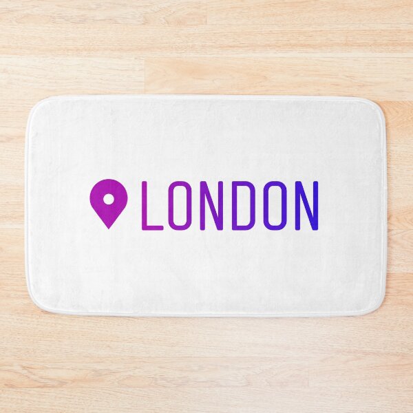 Item preview, Instagram Location Sticker of London designed and sold by BubbleManShop.