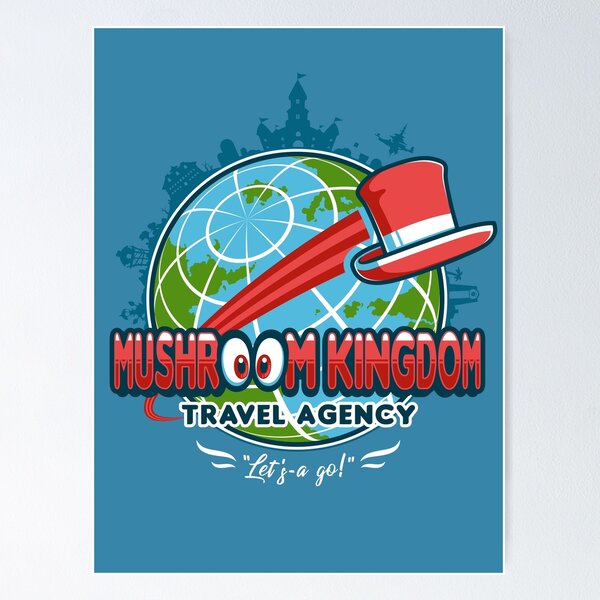 Item preview, Mushroom Kingdom Travel Agency designed and sold by Grant Thackray.