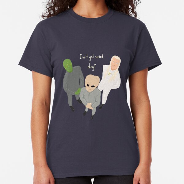 Halloween Always Be Yourself Alien White Youth T-Shirt
