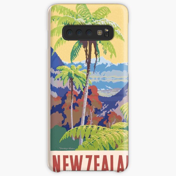 Vintage New Zealand Print Samsung Galaxy Snap Case