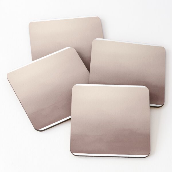 Item preview, Pink Clay Watercolor Ombre Gradient Blend Abstract Pairs 2023 COTY Valspar Southern Road 1006-9C designed and sold by ColorOfTheYears.