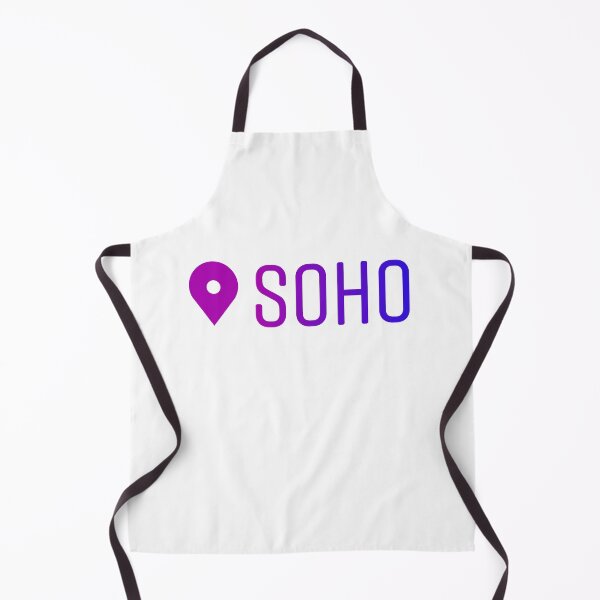 Item preview, Instagram Location Sticker of Soho designed and sold by BubbleManShop.