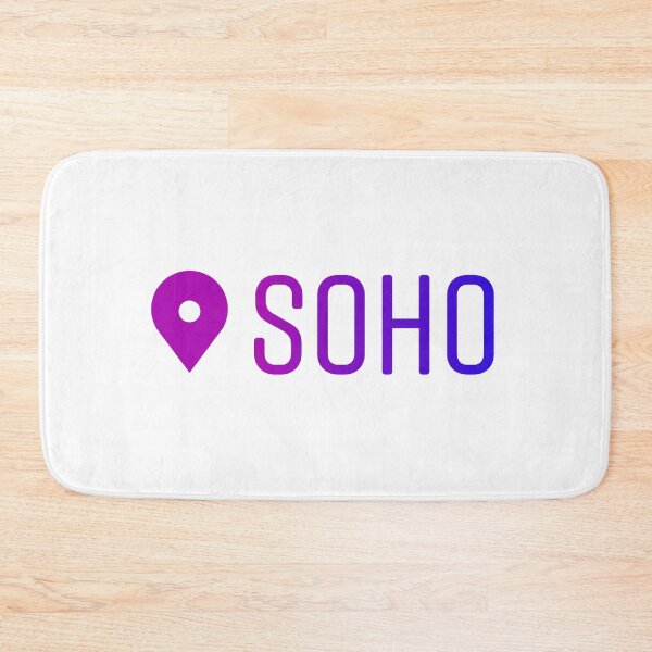 Item preview, Instagram Location Sticker of Soho designed and sold by BubbleManShop.