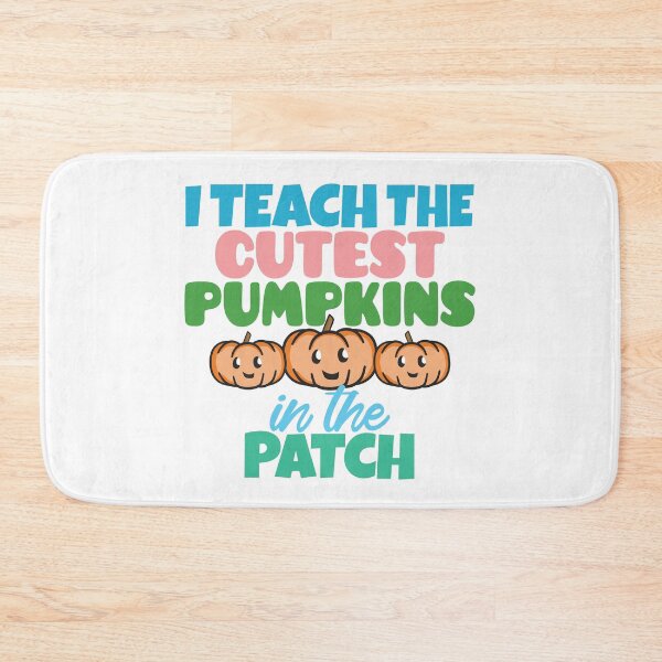 Item preview, I teach the cutest pumpkins in patch designed and sold by Think4Prints.
