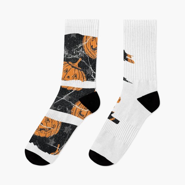 Item preview, Happy Halloween Orange & Black Color Horror Spooky Pattern with Scratches Design designed and sold by WBP Mart.