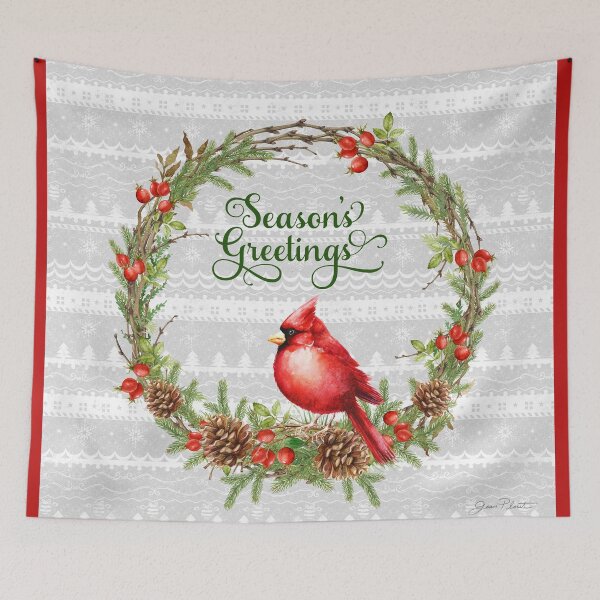Item preview, Red Cardinal Christmas Beauty A1 designed and sold by Jean Plout.