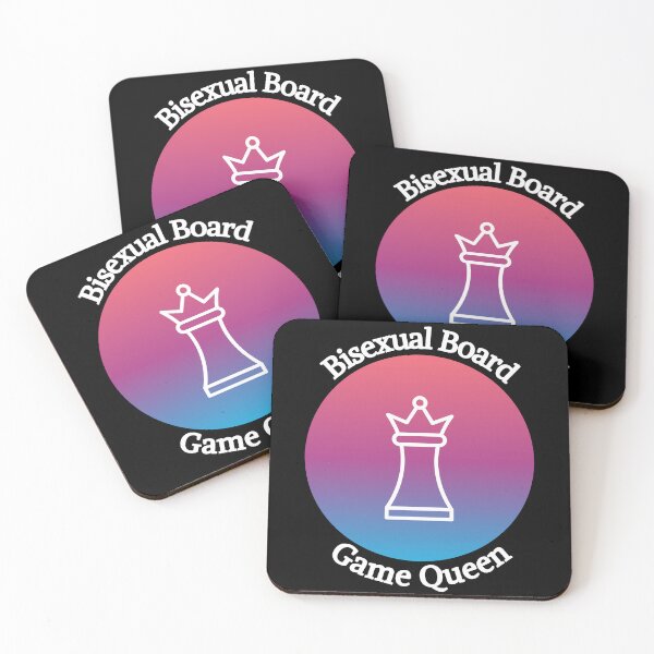 Item preview, Bisexual Board Game Queen Chess designed and sold by gamenighttees.