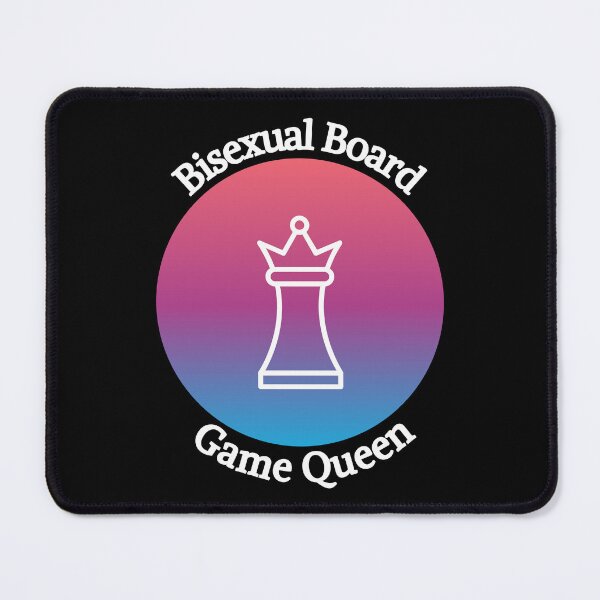 Item preview, Bisexual Board Game Queen Chess designed and sold by gamenighttees.