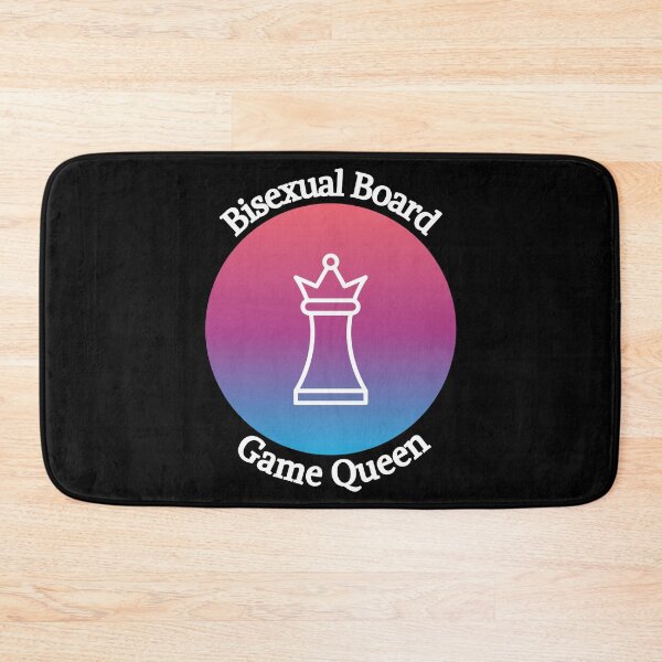 Item preview, Bisexual Board Game Queen Chess designed and sold by gamenighttees.
